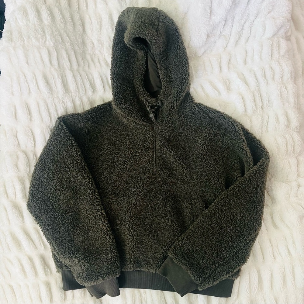 lululemon athletica Olive Green Puffer Jacket